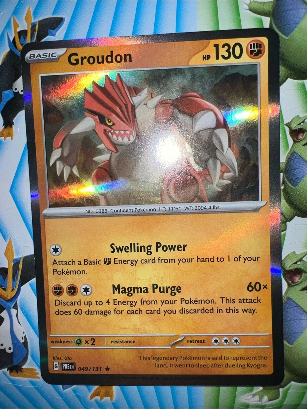 Pokemon groudon artwork